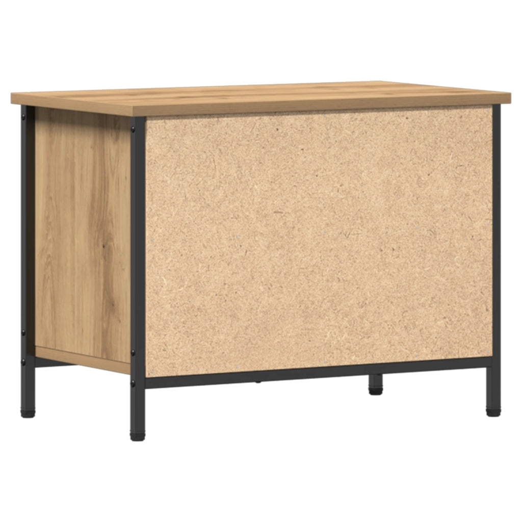 Supporto TV Rovere artigianale Truciolare 60 x 35 x 45 cm