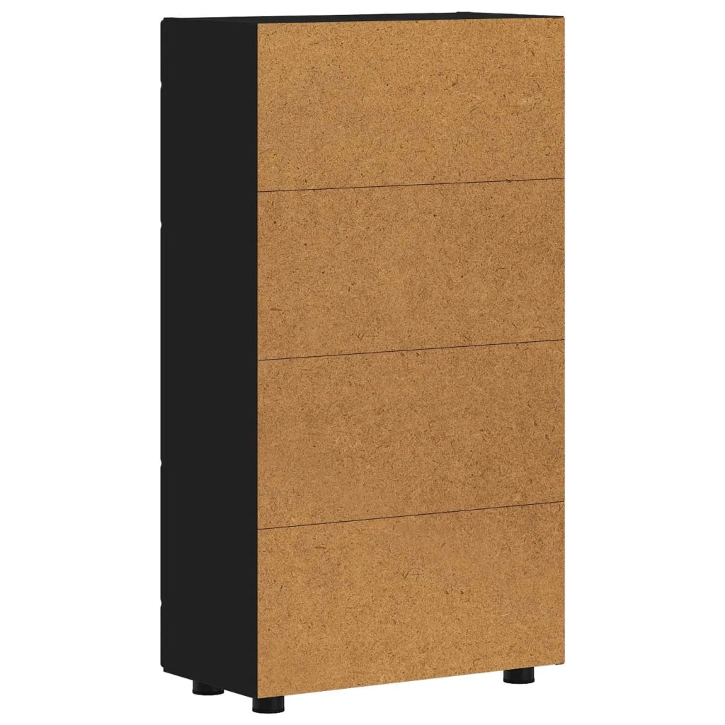 Credenza FLORIN Nero 55,5 x 29 x 100 cm Legno multistrato 880252
