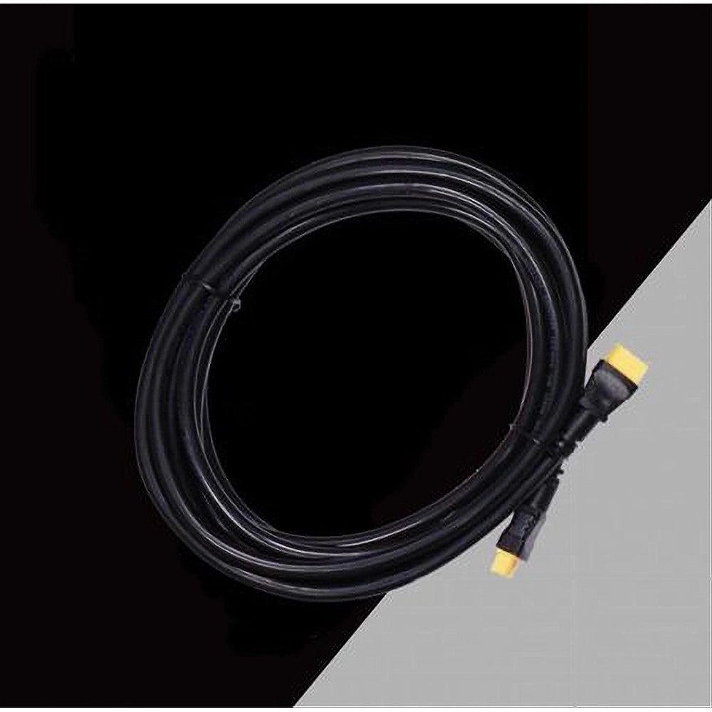 Trade Shop - Cavo Prolunga 2 Metri Per Faro Faretto Solare Connettore Di Giunzione Ip65 Cv-2m -