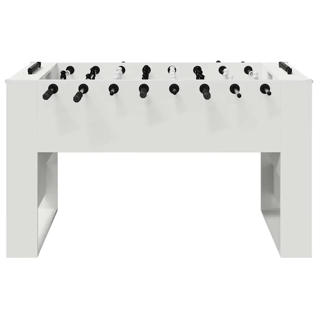 Tavolo da Foosball Bianco 146,5 x 74 x 85 cm Legno multistrato