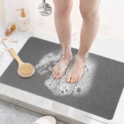 Matte anti-slip in PVC morbido e impermeabile, 40 x 60 cm, Grigio
