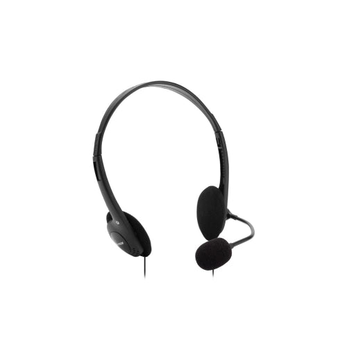 VULTECH CUFFIE CON MICROFONO VULTECH HS-01 REV. 2.2 CON DOPPIO JACK 3,5MM E ADATTATORE