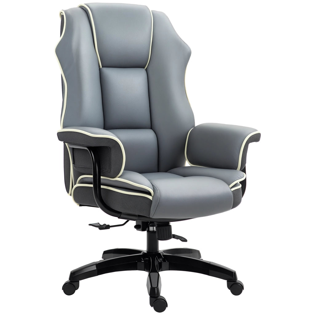 Sedia da Ufficio Gamer Ergonomica ¨C zephmum ¨C Regolabile in Altezza Schienale Inclinabile