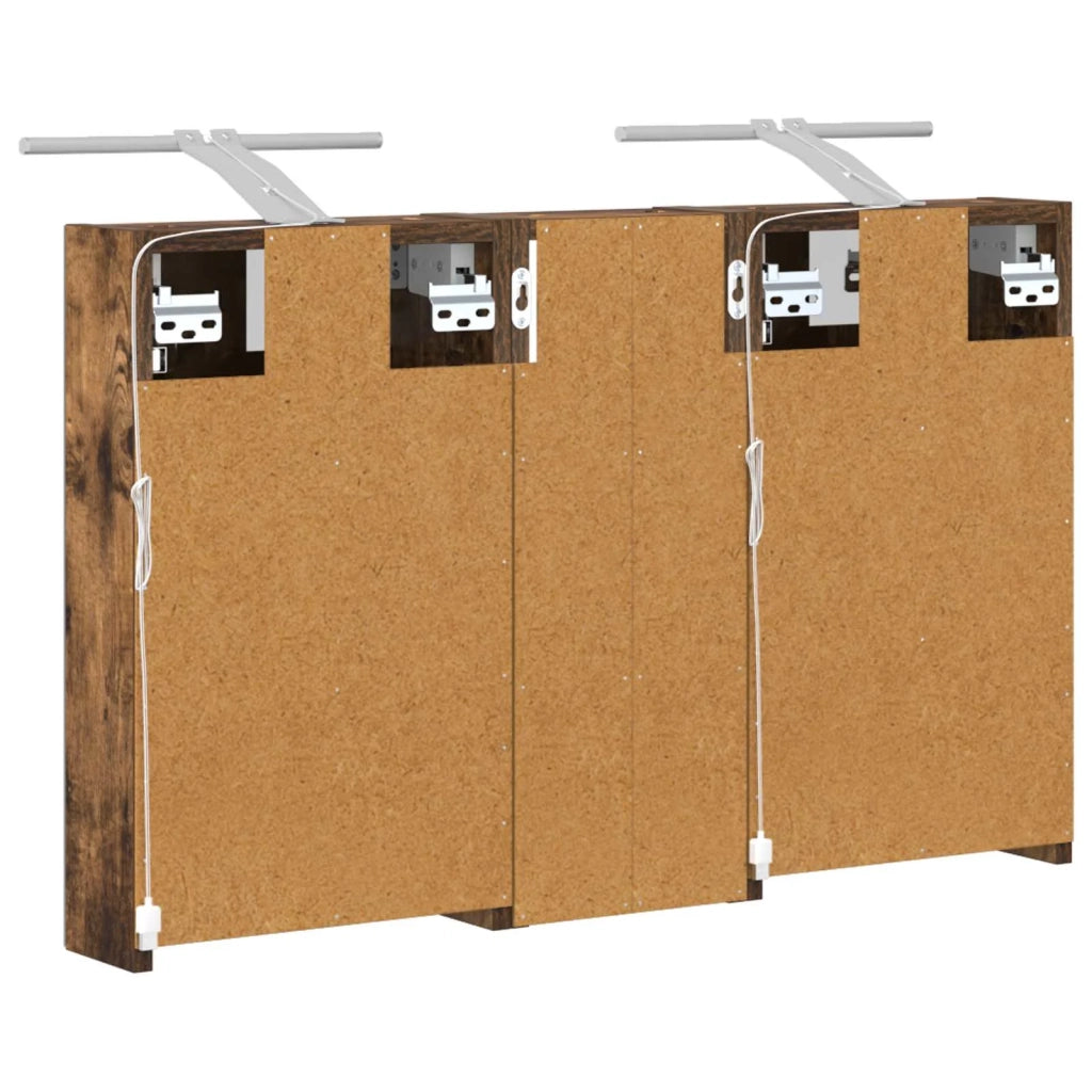 Set di Armadi da Bagno 3 pz 80 x 10,5 x 50 cm 3403660
