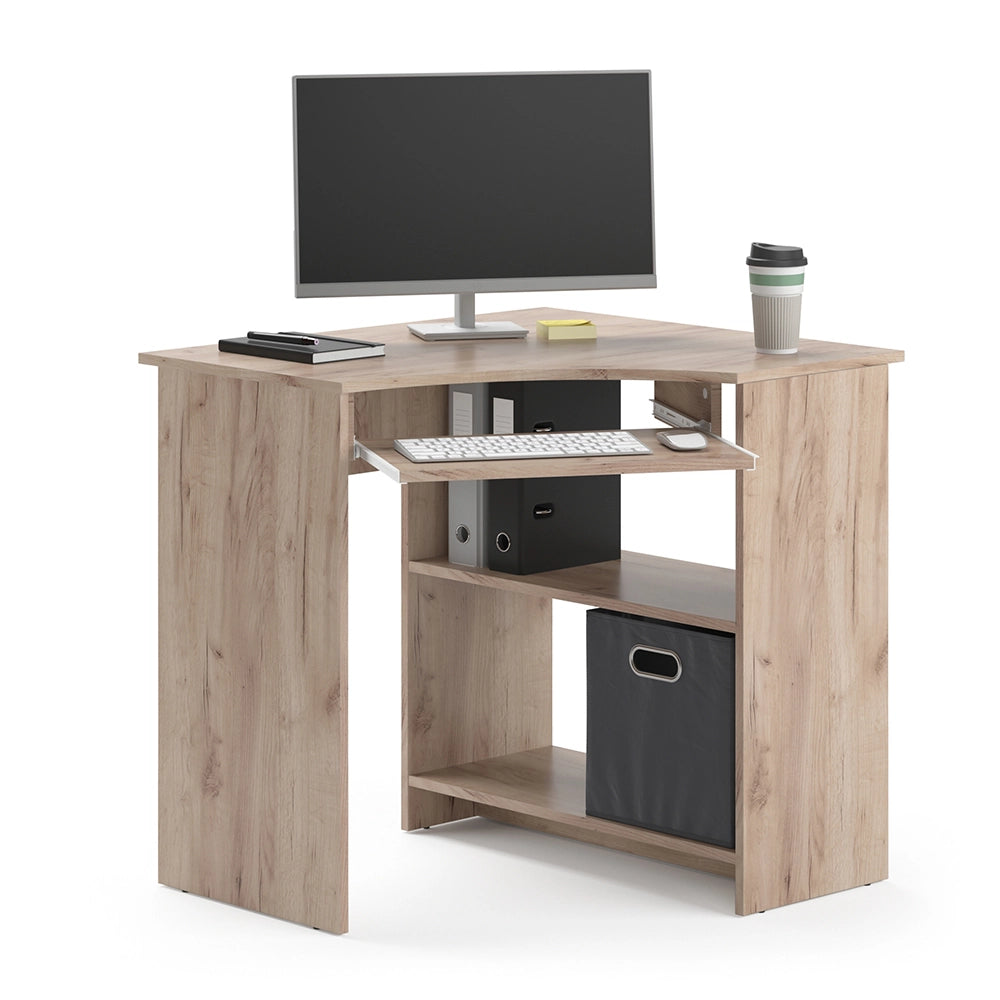 Vicco Scrivania angolare Sonoma 83 x 76 cm