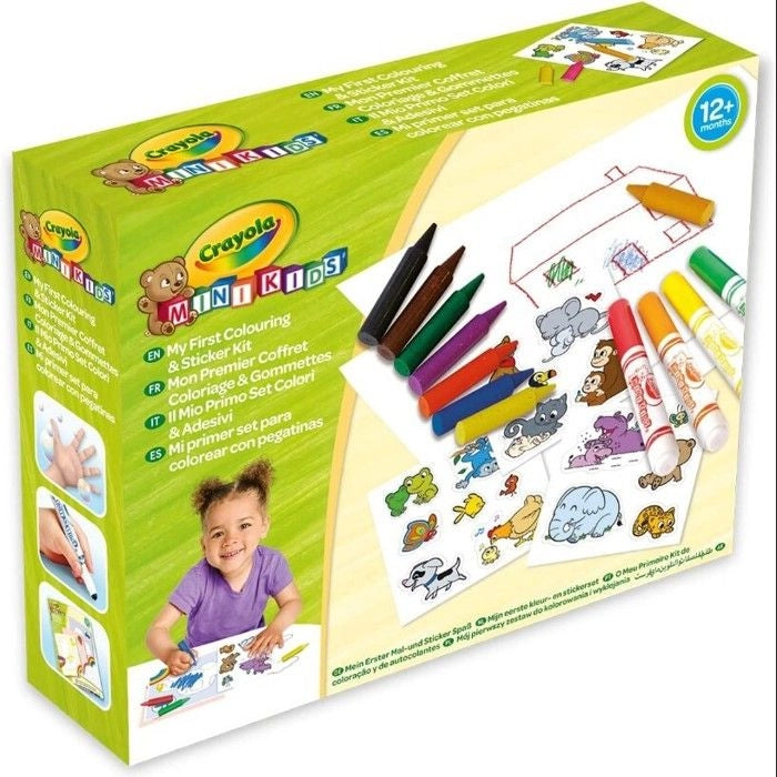 1 Kit colorazione e Gommettes