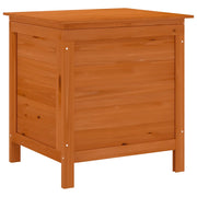Contenitore Giardino-Cassapanche da esterno Marrone 50x49x56,5 cm Legno Massello Abete