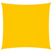 Vela ombreggiante/ombrellone quadrato in tessuto Oxford 3,6 x 3,6 m giallo 02_0009476
