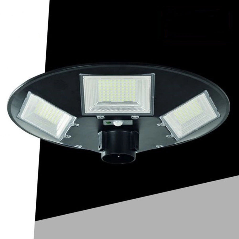 Trade Shop - Lampione Ufo Led Pannello A Energia Solare 180w Luce Bianca Fredda 6500k Sl-911-200-6500k -