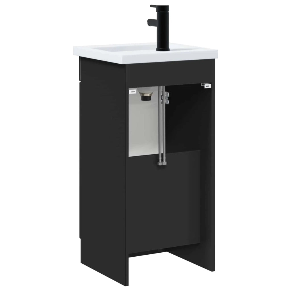 Mobile da bagno con lavabo Nero 42 x 40 x 84,5 cm