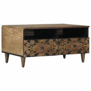 Tavolino da salotto con cassetto Marrone 80 x 54 x 40 cm 4018345