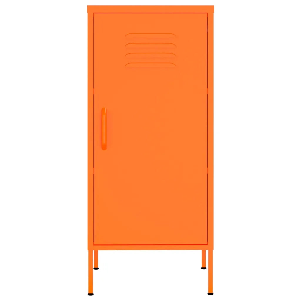 Armadietto Arancione 42,5x35x101,5 cm in Acciaio 336192