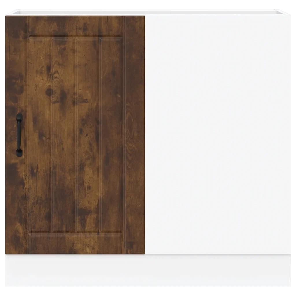 Mobile base da cucina Lucca Rovere Fumo in Legno Multistrato 854313