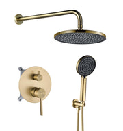 Set Doccia Da Incasso Rea Foster Brush Gold + Box