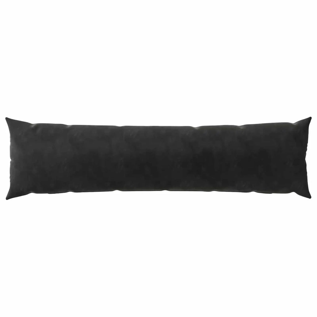 Federa 2 pcs HEERLEN Nero 40 x 145 cm Velluto 908834