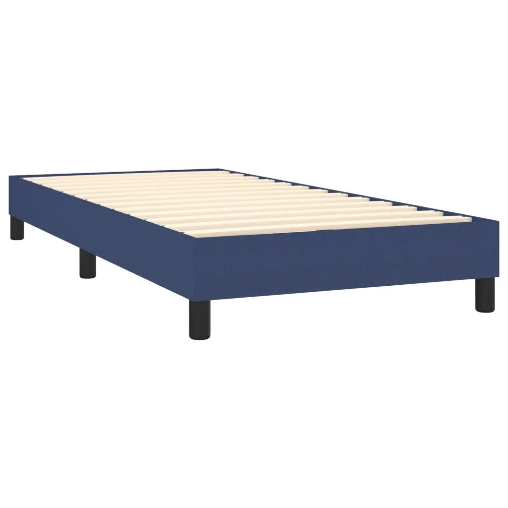 Giroletto a Molle con Materasso Blu 80x200 cm inTessuto 3129991