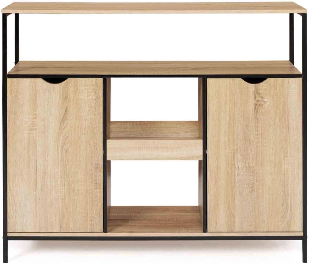 Mobili da bar con porte e ripani dal design industriale DETROIT