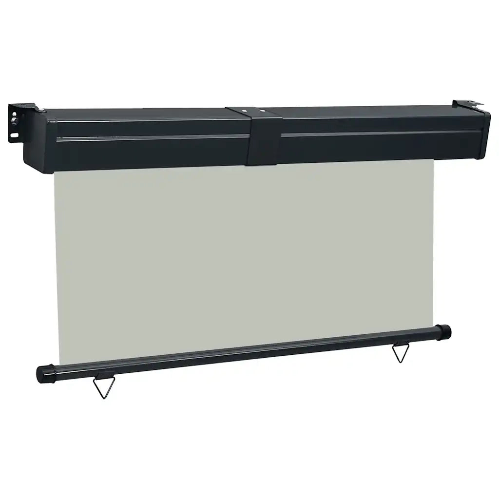 Tendalino Laterale per Balcone-Tenda da Sole Laterale per Patio 145x250 cm Grigio