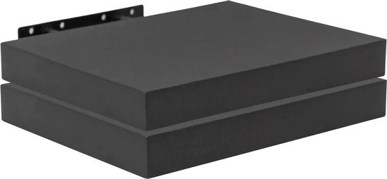 Pannelli per parete in MDF - 25cm - Pannelli per parete adesivi per parete - Supporto per parete - Pannello per foto per camera da letto dei bambini - Pannello per libri - Set da 2