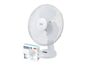 Ventilatore da tavolo CFG Bianco 40 diametro 40cm 3 velocità