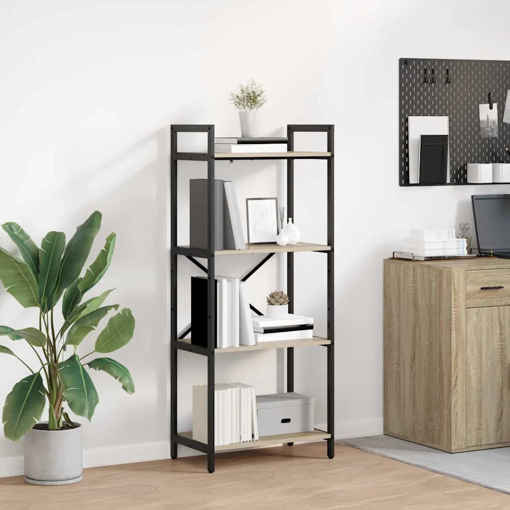 Libreria Rovere Sonoma 56 x 34 x 133,5 cm Legno multistrato 883869