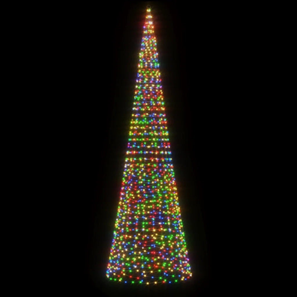 Albero di Natale a LED 1534 LED Colorato 500 cm 358118