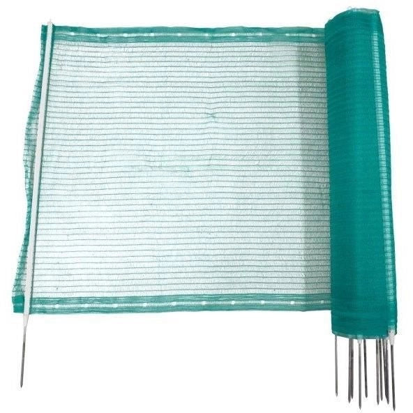 Recinzione universale - KERBL - 20 m - 11 pali a punta singola - 80 cm - Verde