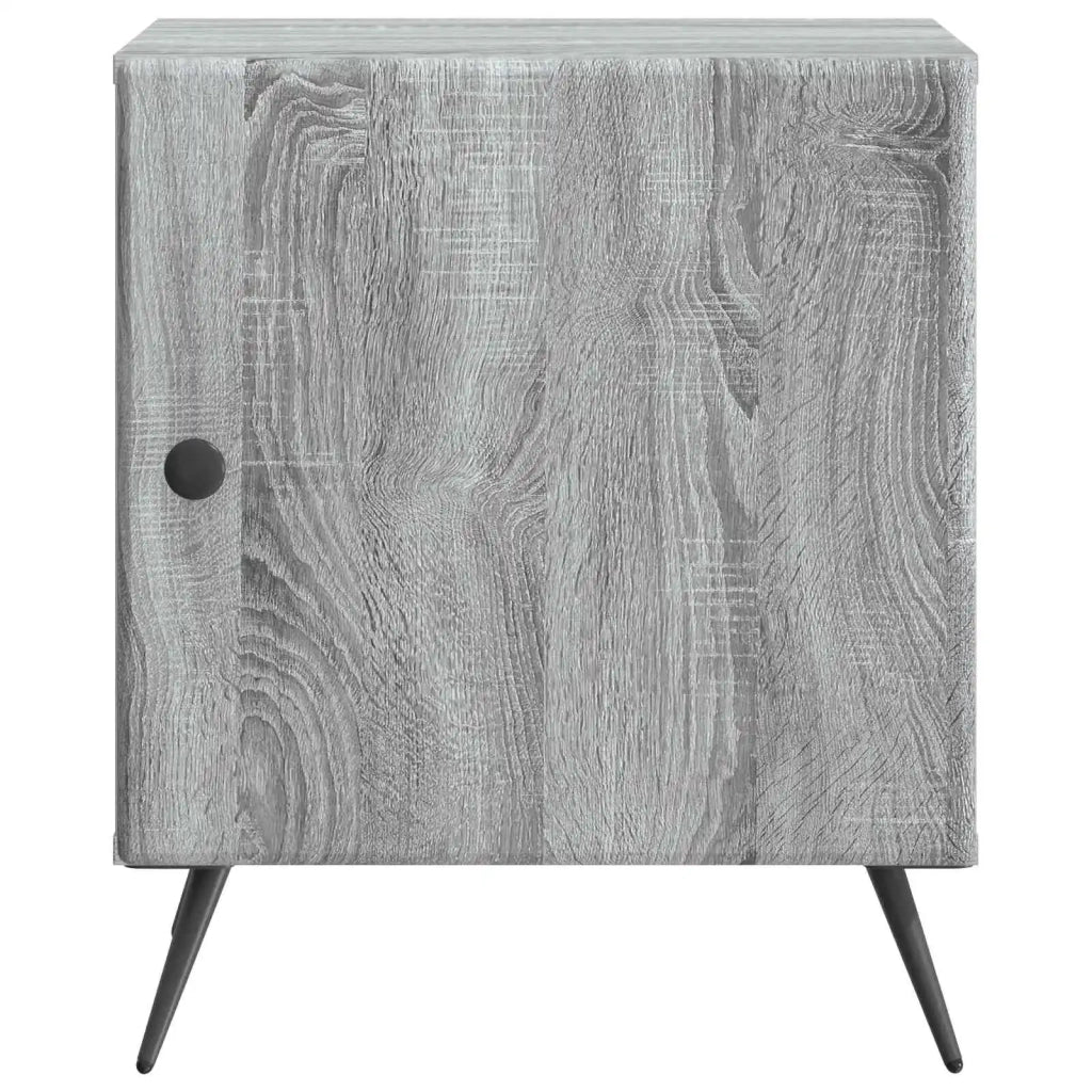 Armadio da Notte 2 pz Grigio Sonoma 43 x 34,5 x 50 cm 895498