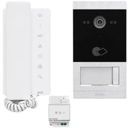 Kit citofonico audio monofamiliare 2 fili da parete