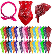 36 pezzi di bandana Paisley - Bandana cowboy con stampa Paisley per diverse attività