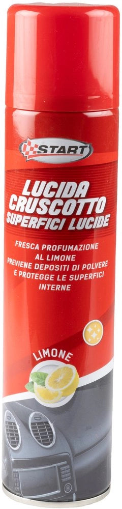 Spray lucida cruscotto auto limone 400ml
