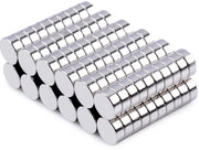 100 pezzi di magneti neodymium, minimagneti 4×2mm, forti, magneti per hobby, magneti per lavagne bianche, tabelloni da parete, adesivi magnetici e molti altri usi.