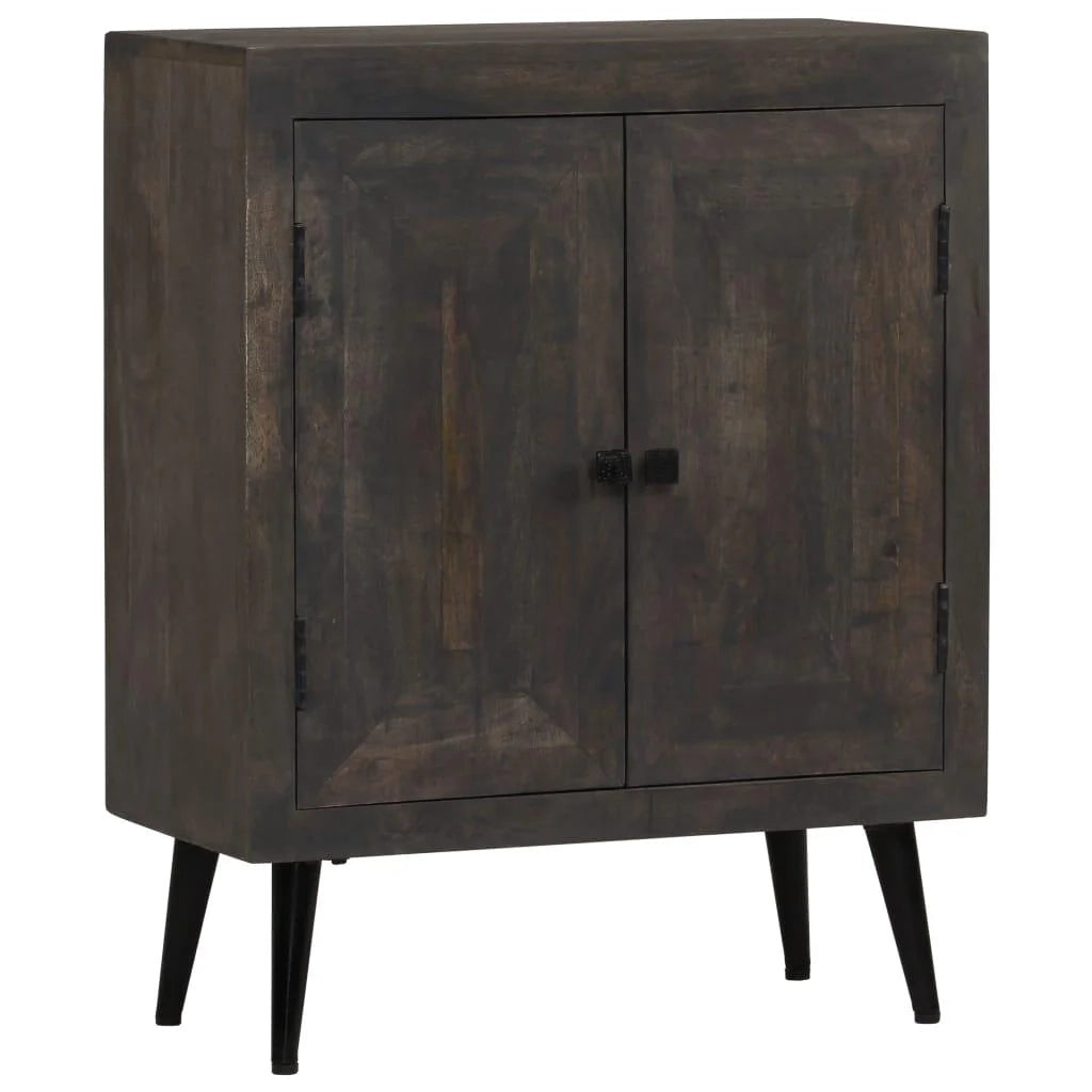 Buffet credenza mobiletto consolle mobile contenitore legno massello di mango 76 cm 4402212