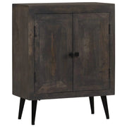 Buffet credenza mobiletto consolle mobile contenitore legno massello di mango 76 cm 4402212