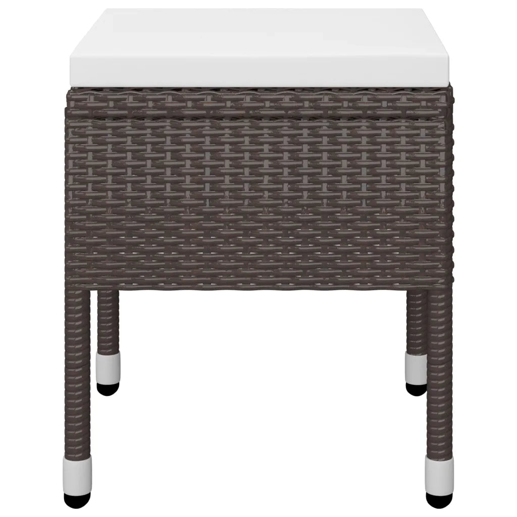 Set Mobili da Pranzo per Giardino 5 pz Marrone cod mxl 69244