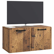Mobile Porta TV da Muro Legno antico 59,5 x 31 x 30 cm 898713