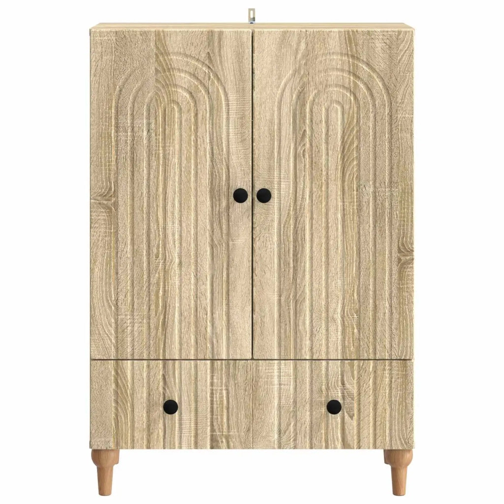 Credenza Rovere Sonoma 66 x 34,5 x 95 cm Legno ingegnerizzato 894207