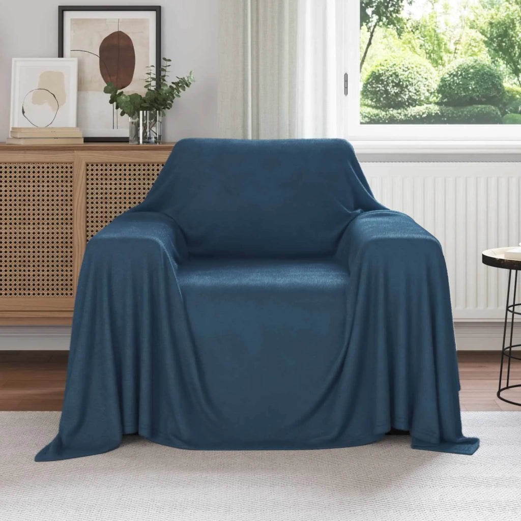 Coperta Blu navy 210 x 140 cm Panno 42017134