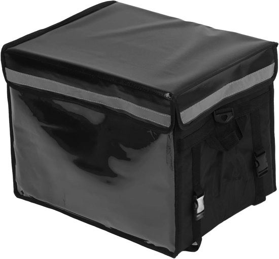Borsa di consegna alimentare isolata - Borsa acquatica con chiusura a cerniera per mantenere il cibo caldo - Ideale per consegne da parte di Doordash