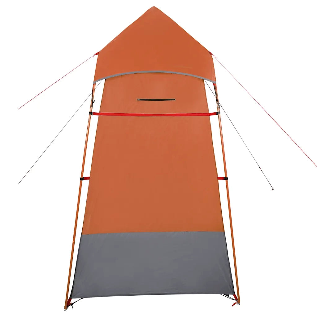 Tenda per Toilette Arancione Impermeabile 94426