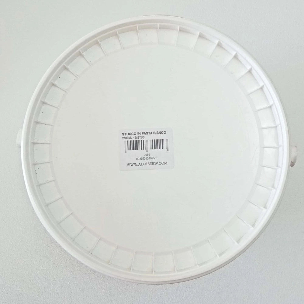Gistuc 2,5lt stucco in pasta bianco per legno e muri - per interni
