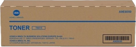 ORIGINAL Konica Minolta toner nero A9E8050 TN515 ~24000 Seiten