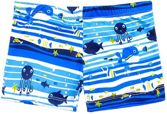 Kit di bagno per bambini - Impermeabile - Cintura elastica - Adatto per bambini - Ideale per spiaggia - Short da bagno