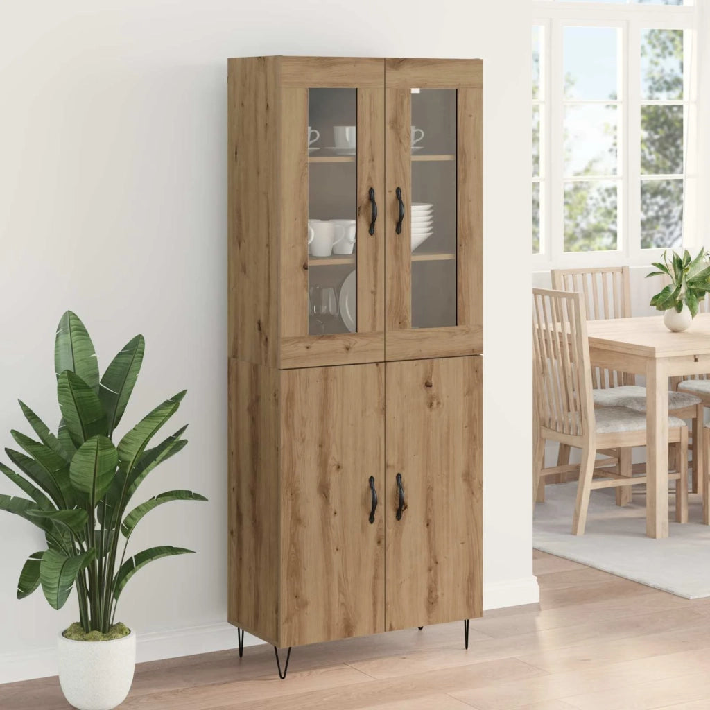 Credenza Rovere artigianale 69,5 x 34 x 180 cm