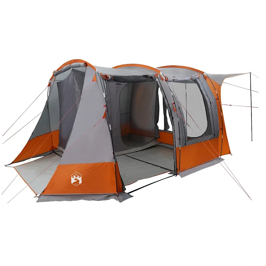 Tenda da Campeggio per Auto Grigio e Arancione Impermeabile 4009505