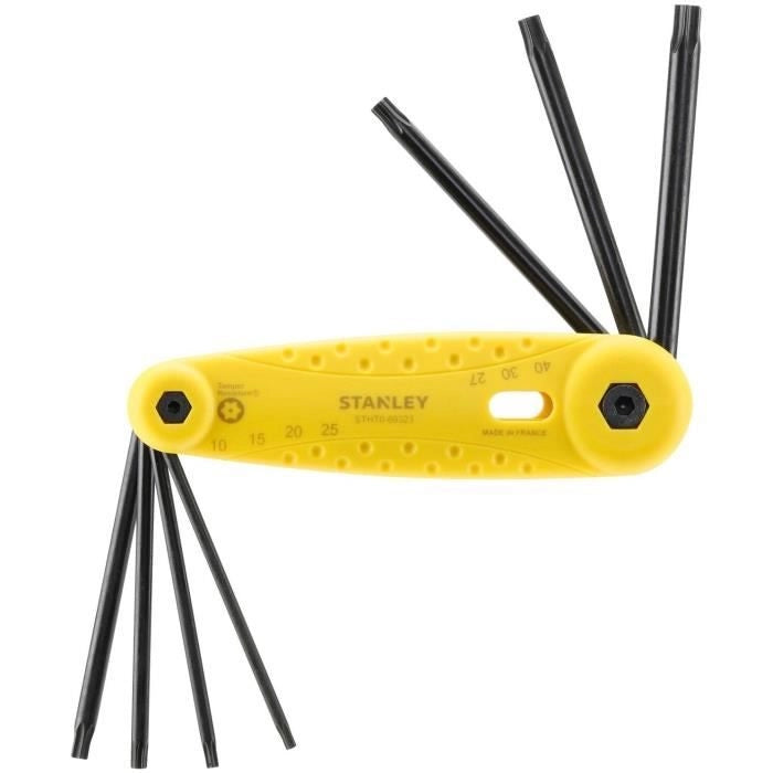 7 chiavi a brugola - STANLEY - STHT0-69323 - Combi - Tamper Torx
