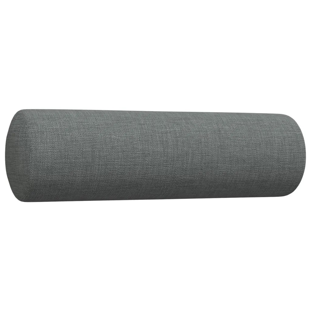 Set di Divani 3 pz con Cuscini Grigio Scuro in Tessuto 3278304