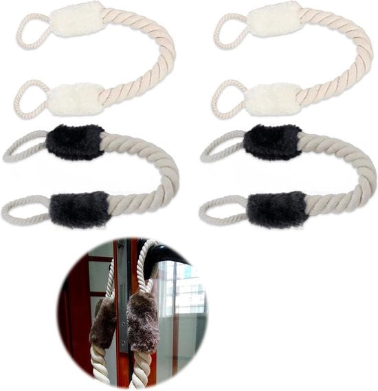 Blocco porta per bambini - 60 cm stopper di porta in cotone - protezione delle dita - animali domestici - bambini - prevenzione dei danni porta.