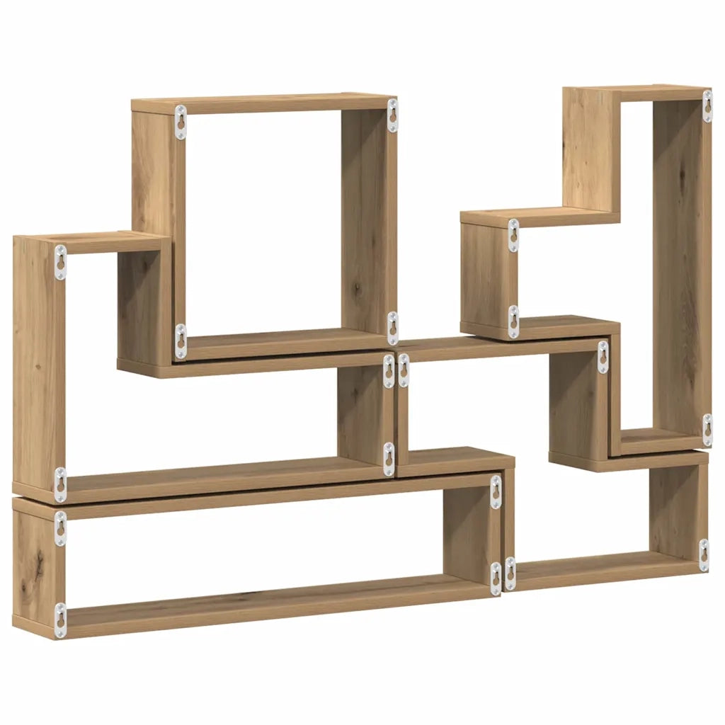 Scaffale da parete Rovere artigianale 96 x 12 x 64 cm