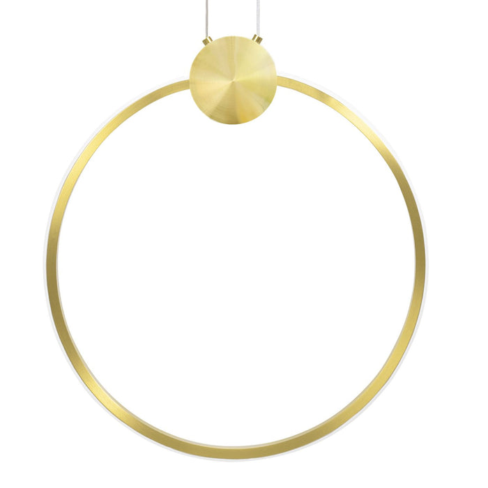 Lampada Da Soffitto Led App1396-cp Gold 40cm